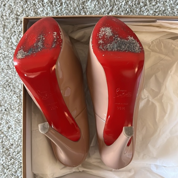 Christian Louboutins 160 Patent Calf Heels - Picture 2 of 4
